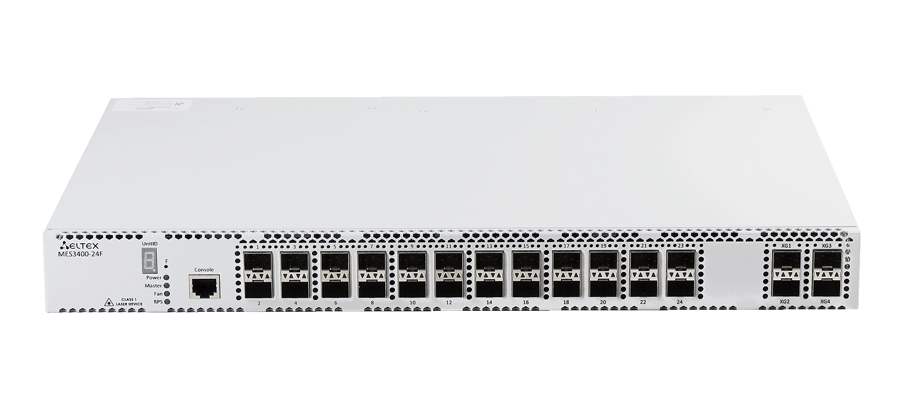 Eltex MES3400-24F Eltex | Коммутатор 24 порта SFP, 4 порта 10G SFP+
