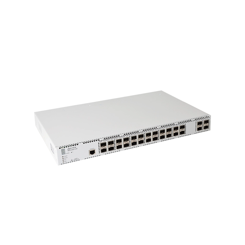 Eltex MES3400-24F Eltex | Коммутатор 24 порта SFP, 4 порта 10G SFP+