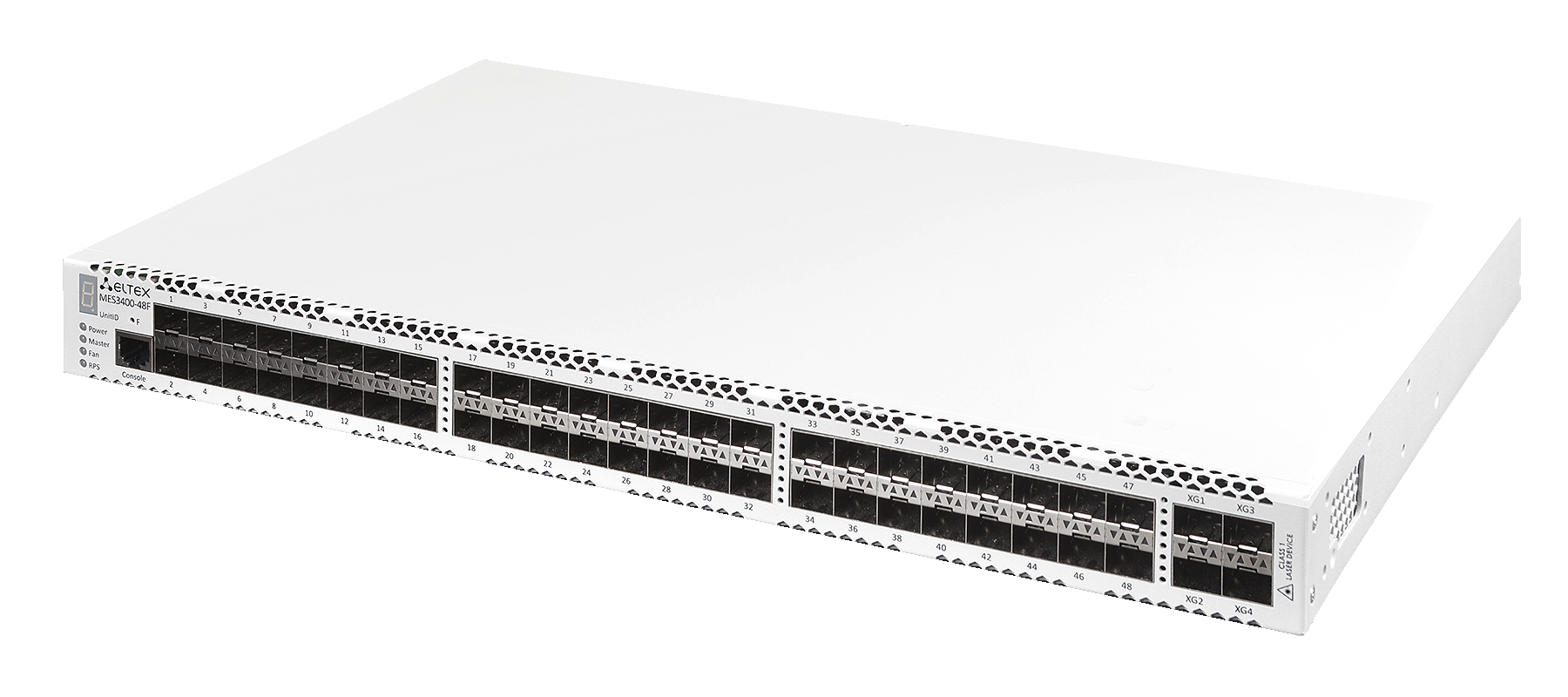 Eltex MES3400-48F Eltex | Коммутатор 48 портов 1G, 4 порта SFP+
