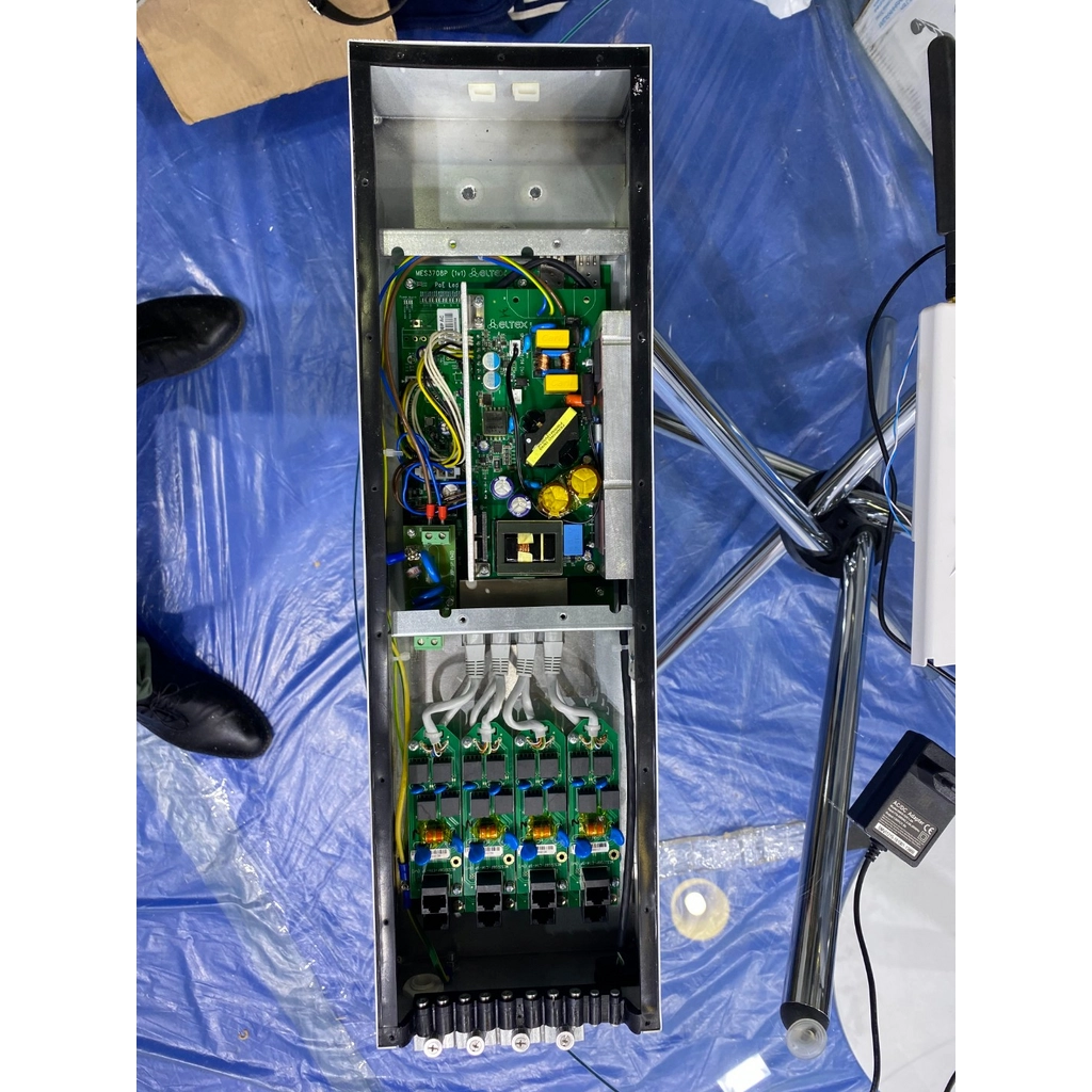 Eltex MES3708P Eltex | Промышленный коммутатор 8 портов 1G с PoE, 2 порта SFP