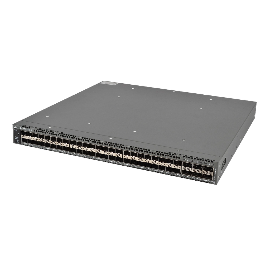 Eltex MES5305-48 Eltex I Коммутатор 48 портов SFP+, 6 портов QSFP28 (ЦОД)