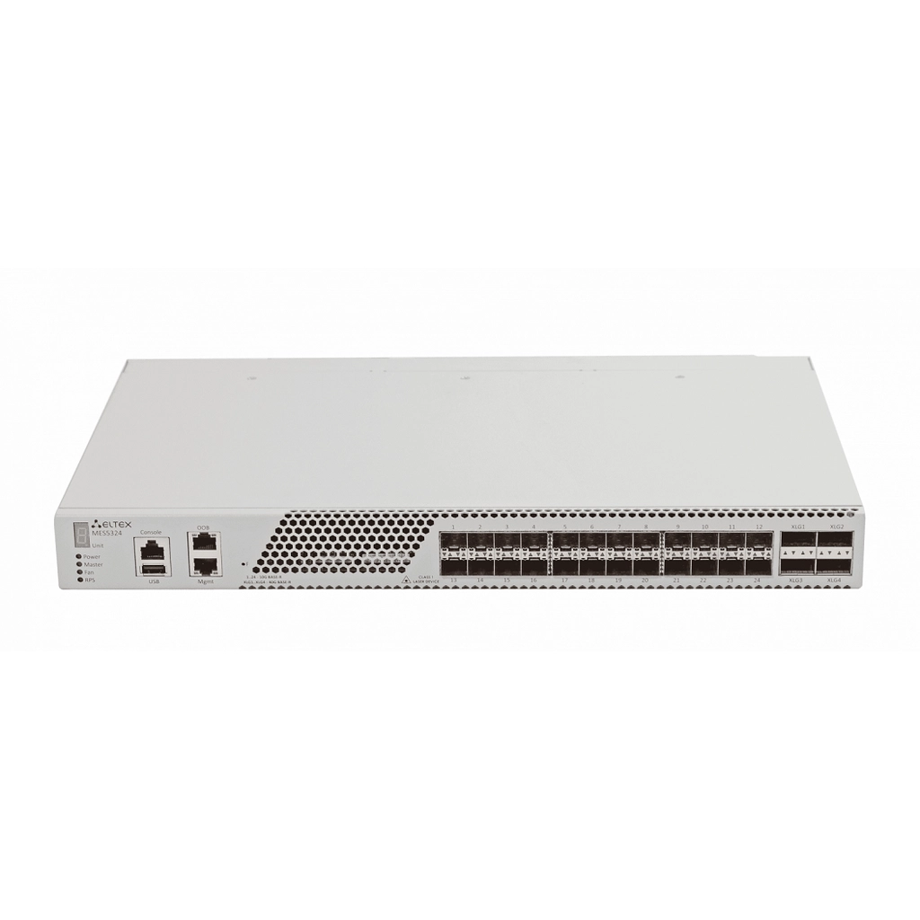 Eltex MES5324 Eltex I Коммутатор 24 порта SFP+, 4 порта QSFP+