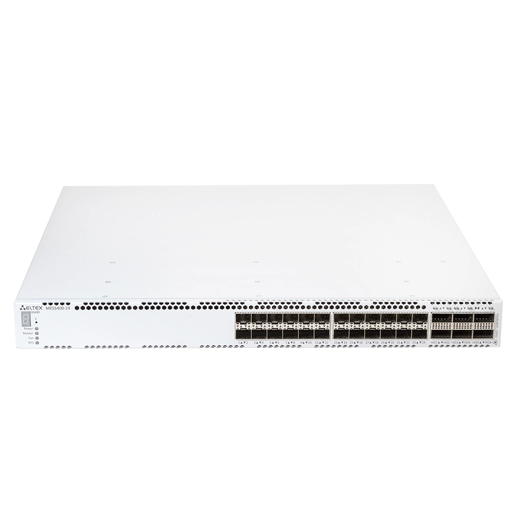 Eltex MES5400-24 Eltex I Коммутатор 24 порта SFP+, 6 портов QSFP28