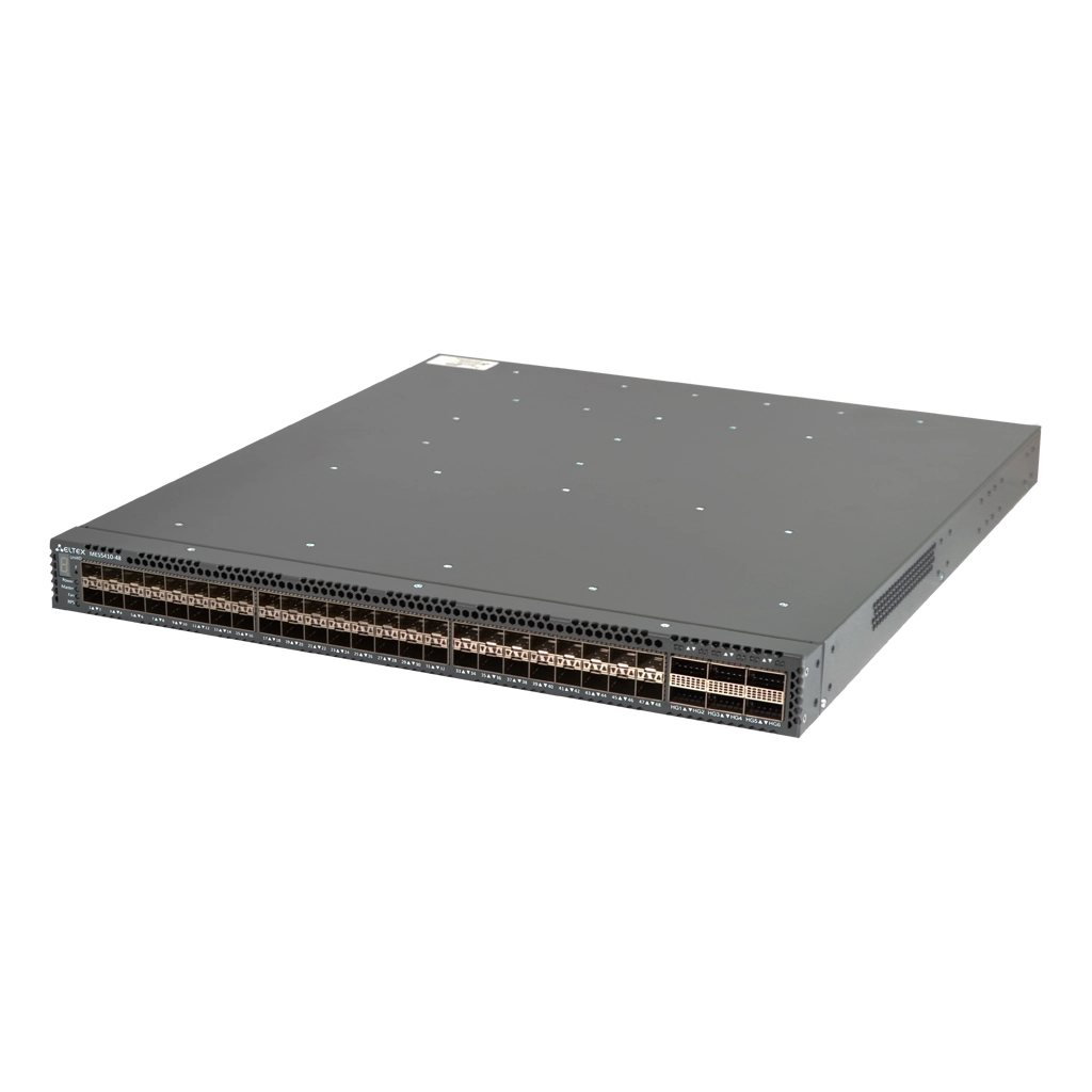 Eltex MES5410-48 Eltex I Коммутатор 48 портов SFP28, 6 портов QSFP28 (ЦОД)