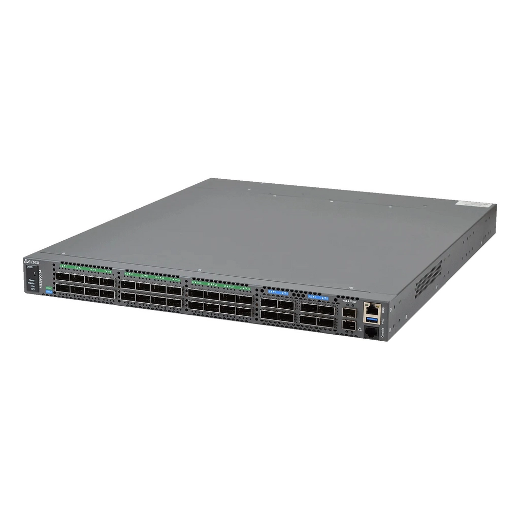 Eltex MES5600-24 Eltex | Коммутатор 24x100G QSFP28, 8x400G QSFP56-DD, 2x10G SFP+