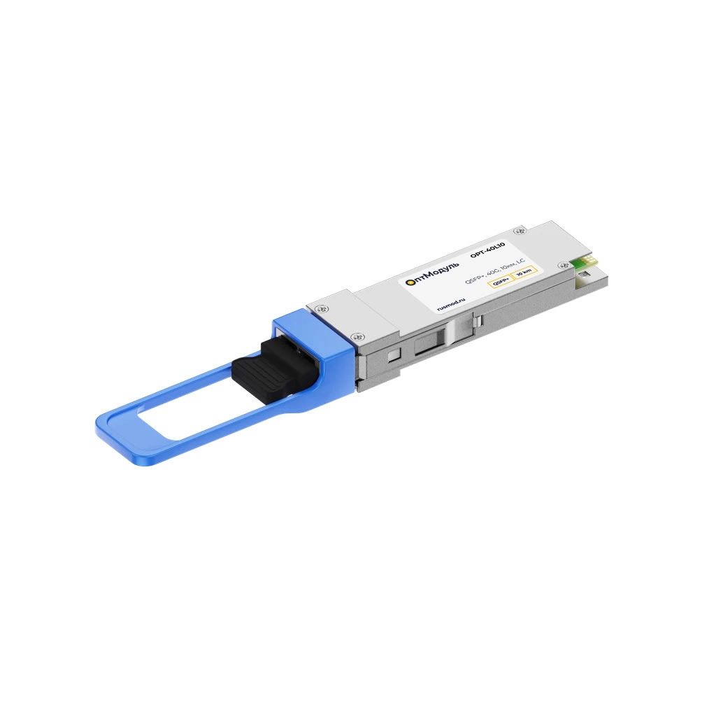 Eltex ОптМодуль, QSFP+ модуль, 40G, 10км, LC, OPT-40L10