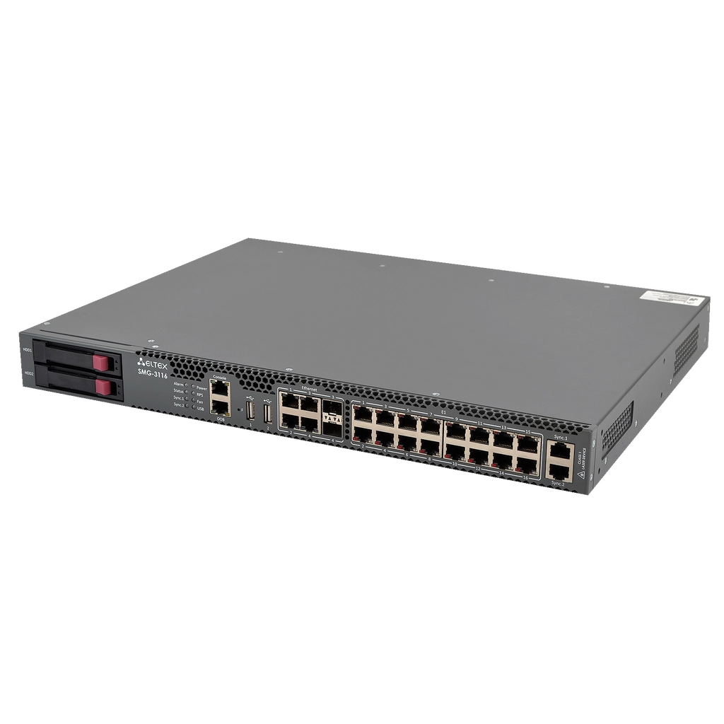 Eltex SMG-3116 Eltex | Гибридная платформа с функциями IP-АТС