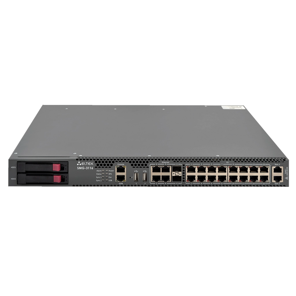 Eltex SMG-3116 Eltex | Гибридная платформа с функциями IP-АТС