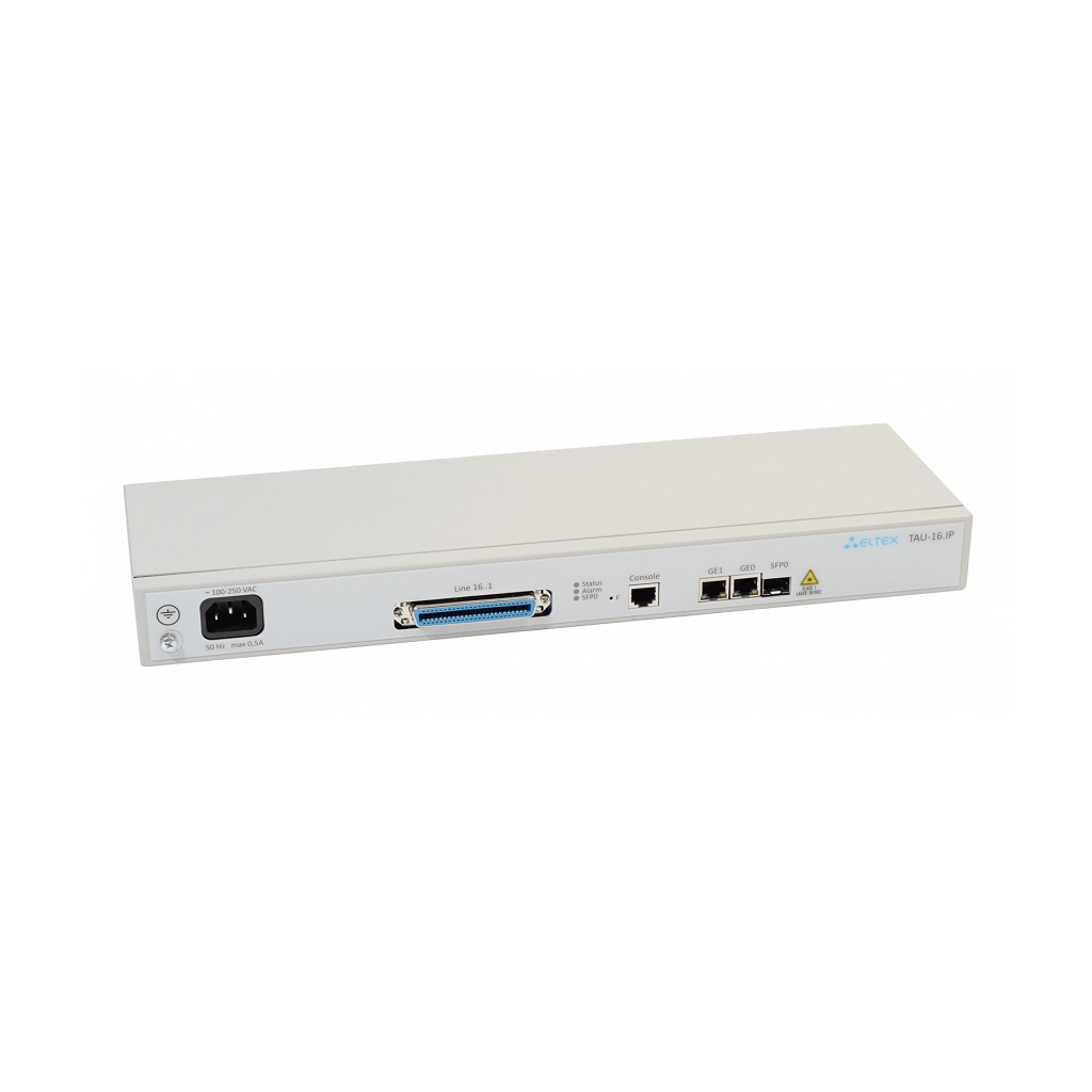 Eltex TAU-16.IP Eltex | Абонентский, 16 портов FXS VoIP шлюз