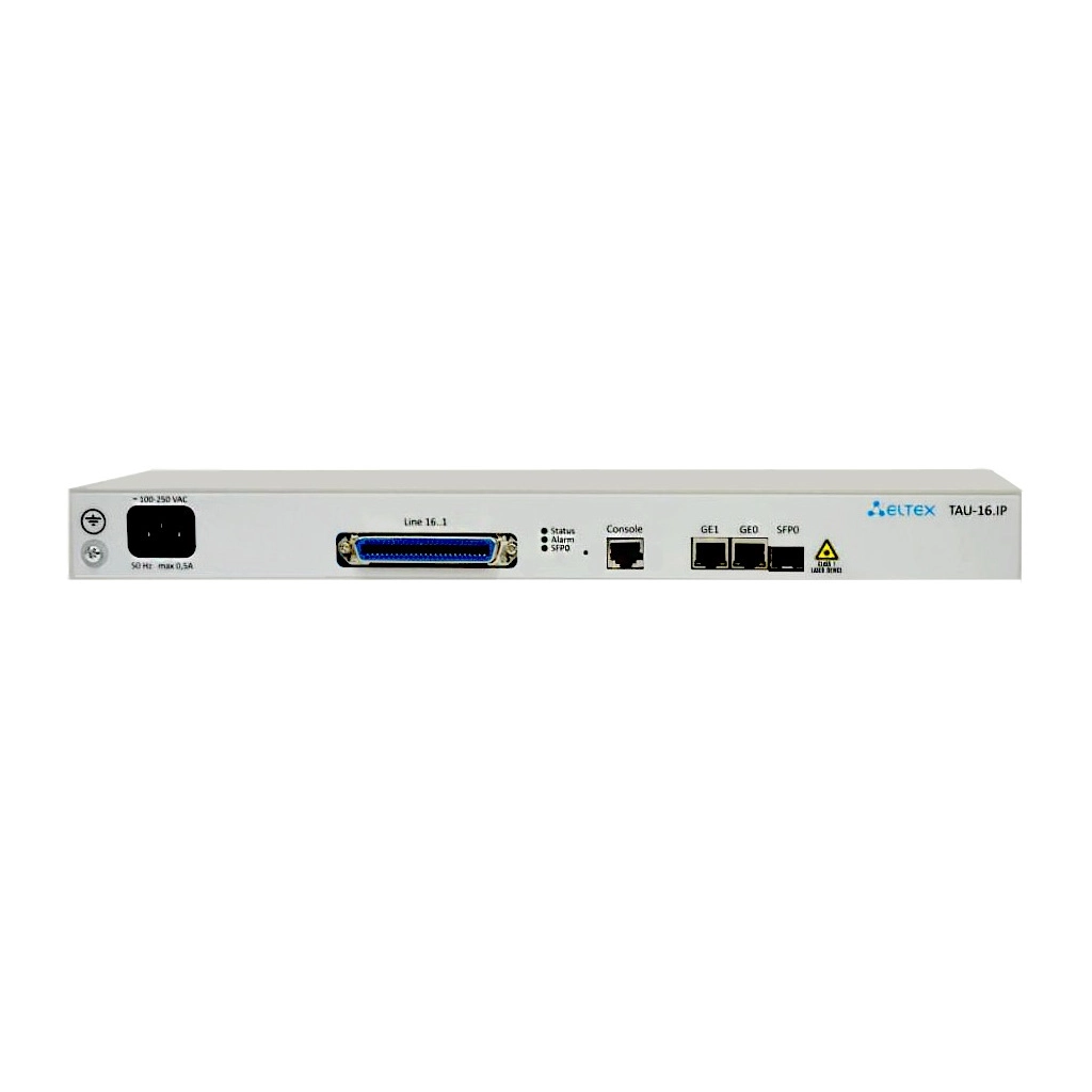 Eltex TAU-16.IP Eltex | Абонентский, 16 портов FXS VoIP шлюз